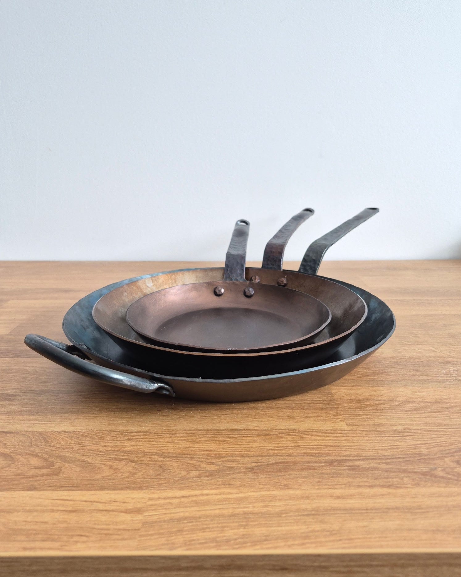 Carbon Steel Skillet 3 Piece Set