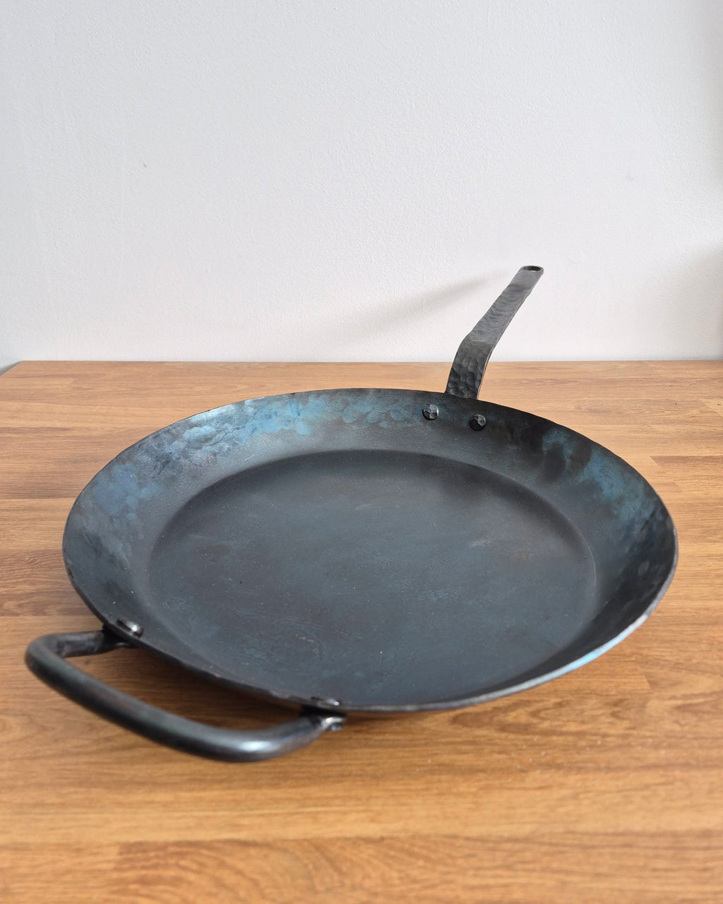 12.5-Inch Carbon Steel Skillet with Helper Handle