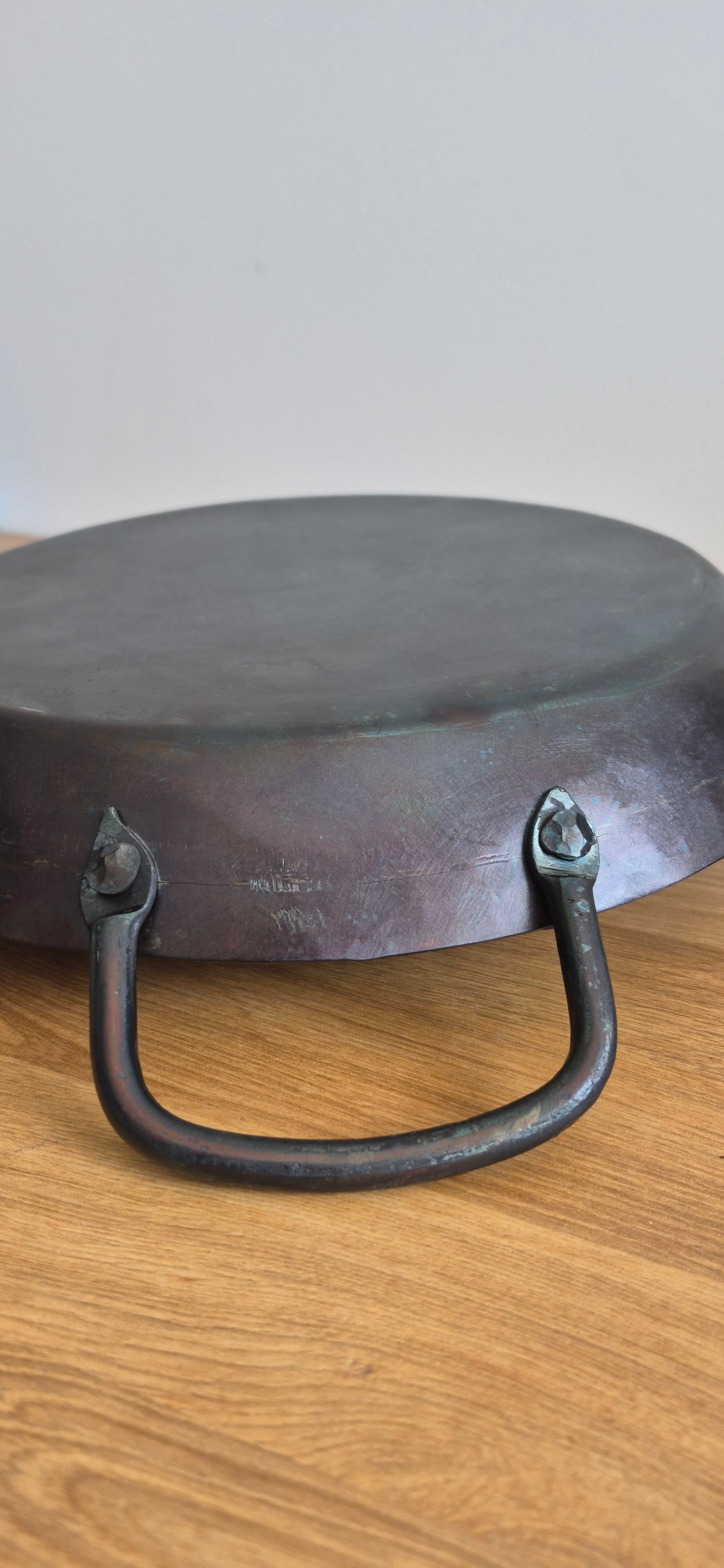 12.5-Inch Carbon Steel Skillet with Helper Handle